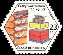 Czech Republic - 2022 - Czech Beekeepers’ Association - Mint Self-adhesive Stamp - Ungebraucht