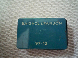Boîte Ancienne / Boîte à Plumes Baignol & Farjon - Vulpen