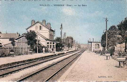 60 - VERBERIE - La Gare - - Verberie
