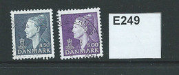 Denmark 1999 Queen Margrethe 4k50 And 5k - Used Stamps