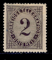 ! ! Portugal - 1884 Telegram Stamp (Perf. 12 3/4) - Af. 59 - MH - Unused Stamps
