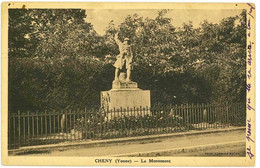 Cheny 89 Le Monument - Cheny