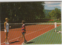 REF24.407  VAR   NANS LES PINS.TENNIS AU  DOMAINE DE CHATEAUNEUF. RELAIS ET CHATEAUX. - Nans-les-Pins