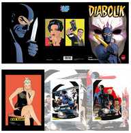 ITALIA  :  Folder. DIABOLIK - Milano Comics 2022 Tiratura 3000 Pz.  Del  30.04.2022 - Presentation Packs