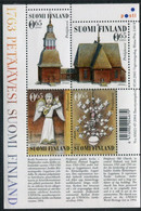 FINLAND 2005 Wooden Architecture - Petäjävesi Church Block MNH / **.  Michel  Block 37 - Nuovi