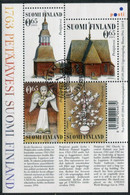 FINLAND 2005 Wooden Architecture - Petäjävesi Church Block Used.  Michel  Block 37 - Used Stamps