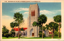 Florida Palm Beach Bethesda By-The-Sea Episcopal Church Curteich - Palm Beach