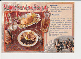 Magret Fourré Au Foie Gras Oies Recette De Cuisine CP68/29 - Recettes (cuisine)