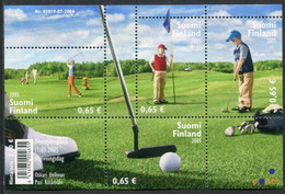 FINLAND 2005 Golf Block MNH / **.  Michel  Block 36 - Nuevos