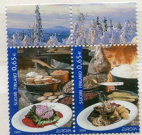 FINLAND 2005 Europa: Gastronomy MNH / **.  Michel  1749-50 - Unused Stamps