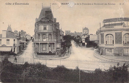 CPA DINARD - Rue De La Pionnière Et Boulevard Des Falaises (Hôtel) - Côte D'Emeraude - Dinard