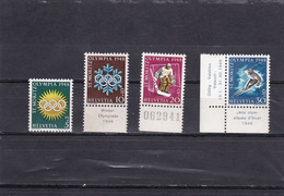 Suiza Nº 449 Al 452 - Unused Stamps