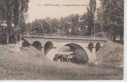 CPA Sore - Le Grand Pont Sur La Leyre - Sore