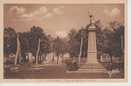 CPA Sore - Mairie Et Monument Aux Morts - Sore