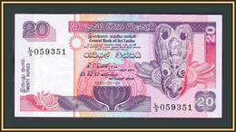 Sri Lanka 20 Rupees 1991 P-103 (103a) UNC - Sri Lanka