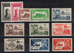 Fezzan - YV 43 à 53 N* (légères , Des N**) Complète , Cote 50 Euros - Unused Stamps