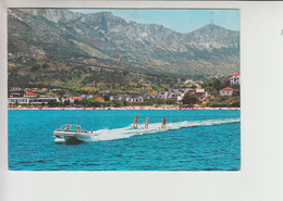 Gradac Croatia, 3 Man Water Skiing, Ski Nautique (ws019) - Water-skiing