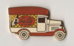 Pin's Camionnette COCA COLA En EGF. - Coca-Cola