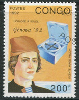 CONGO - Horloge à Soleil - Genova 92 - Vicente Yanes Pinzon - Horlogerie