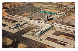 UNITED STATES // NEW YORK CITY // AERIAL VIEW OF NEW YORK INTERNATIONAL AIRPORT // 1960 - Aeropuertos