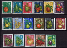 MONTSERRAT - Plantes Et Fruits, Ananas, Mangue, Avocat, Hibiscus, Orange - 1965 - MNH - Montserrat