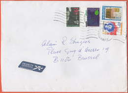 OLANDA - NEDERLAND - Paesi Bassi - 2004 - 4 Stamps - Medium Envelope - Viaggiata Da 's-Hertogenbosch Per Brussels, Belgi - Briefe U. Dokumente