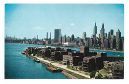 UNITED STATES // NEW YORK CITY // MIDTOWN MANHATTAN SKYLINE // 1960 - Tarjetas Panorámicas