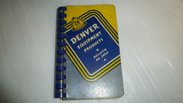 DENVER - EQUIPMENT PRODUCTS - BULLETIN N° 3800 - EDITION 1938 - ÉQUIPEMENT COMPLET DU BROYEUR, DU CONCASSEUR AU FILTRE - Ontwikkeling