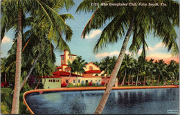 Florida Palm Beach The Everglades Club 1952 Curteich - Palm Beach