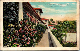 Florida Palm Beach The Everglades Club Alamanda Walk 1931 - Palm Beach
