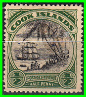 ISLAS COOK VINCULADA POLITICAMENTE CON NUEVA ZELANDA ( ..OCEANIA.. ) SELLO AÑO 1944 - Usados