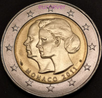 2 Euro Gedenkmünze 2011 Nr. 12 - Monaco - Hochzeit UNC - Monaco