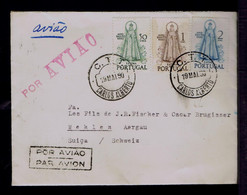 Sp8796 PORTUGAL Our Lady Fátima Holy Year (19-05-1950 Pmk Carlos Alberto Post Office)  Mailed Wehlen - Christianity