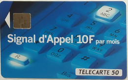 Fv421A-SIGNAL D'APPEL 4-A+3+B+6 Chiffres 1 Sans Barre-50u-SO4-AFN-10/93 - 1993
