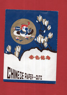 CHINESE PAPER-CUTS - OISEAUX  / Pochette Avec 4 Paper Cuts - Superbes - Scherenschnitte