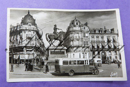 Bus Compagny General De Tramways Orleans Place Du Matrol.1949 - Bus & Autocars