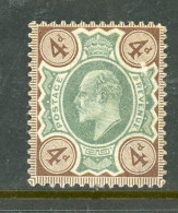 -GB- 1902-"King Edward VII" MH (*) - Nuovi