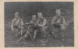 Carte Postale Photo Militaire Français-EPINAL-88-Vosges-149 ème Régiment D' Infanterie-Mitrailleuse-Machinen-Gewehr- - Régiments