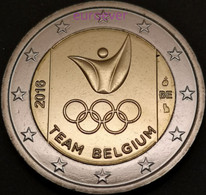 2 Euro Gedenkmünze 2016 Nr. 8 - Belgien / Belgium - Olympische Spiele Rio BU Aus Coincard - Belgium