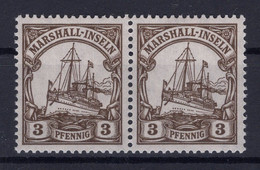 Deutsche Kolonien Marshall Inseln Michel-Nr. 26 Paar Postfrisch - Colonia: Isole Marshall