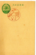 58581 - Japan - 1936 - 1.5S. GAKte M SoStpl ESASHI - TSUGARU-LUFTABWEHRMANOEVER - Militaria