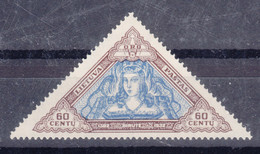 Lithuania Litauen 1933 Mi#353 A Mint Hinged - Litauen