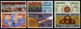 1974, Quatar, 597-602, ** - Qatar