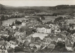 CPSM  Veyrac  Hôtel De Ville  Et église  Vue Aérienne - Vayrac