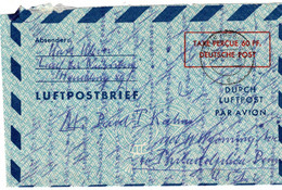 58649 - Bund - 1950 - 60Pfg GAAerogramm LAUF -> Philadelphia, PA (USA) - Brieven En Documenten