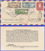 #C13-15 ADDR FACSIMILE FDC Combo3  Graf Zeppelin - Other