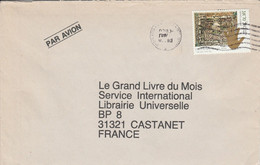 ISRAEL SEUL SUR LETTRE POUR LA FRANCE 1990 - Cartas & Documentos