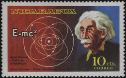 NICARAGUA 1132a ** MNH NOT ISSUED - Non émis Prix Nobel De Physique 1921 Albert EINSTEIN - Rare - Collector - Albert Einstein