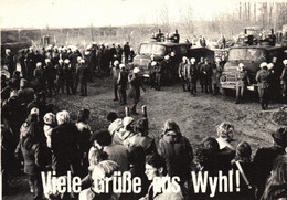 Bade Wurtenberg - Viele Grüße Aus Wyhl (Bons Baisers) Manifestation Contre La Centrale Nucléaire En 1975 - Manifestaciones