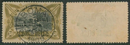 Congo Belge - Mols 50ctm Olive Surchargé CONGO BELGE Obl Simple Cercle "Boma". TB - Oblitérés